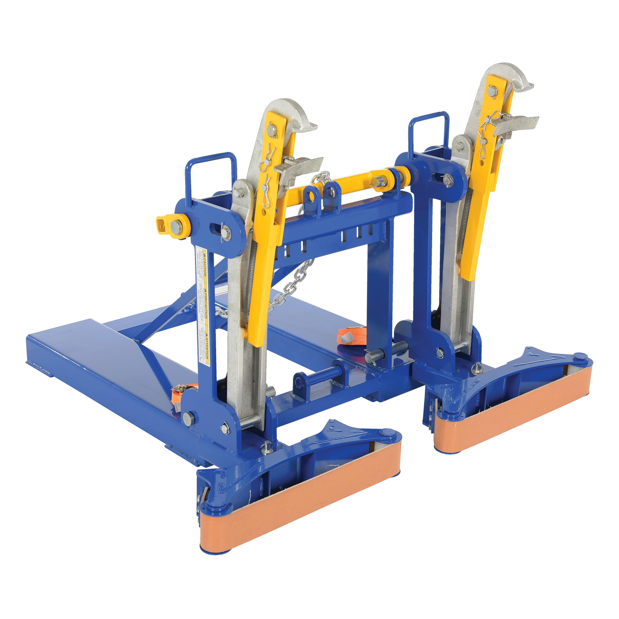 Vestil Automatic Eagle Beak Drum Lifter - 1000-Lb. Capacity, 30 and 55 Gal. Drums, Belt Saddle, Model# FMDL-2-LDS-B1